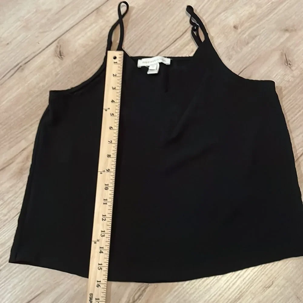 Monteau Los Angeles, women’s black camisole. Size S. NWT - Picture 5 of 5